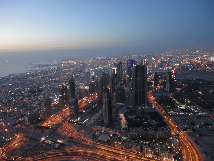 Aerial view Dubai