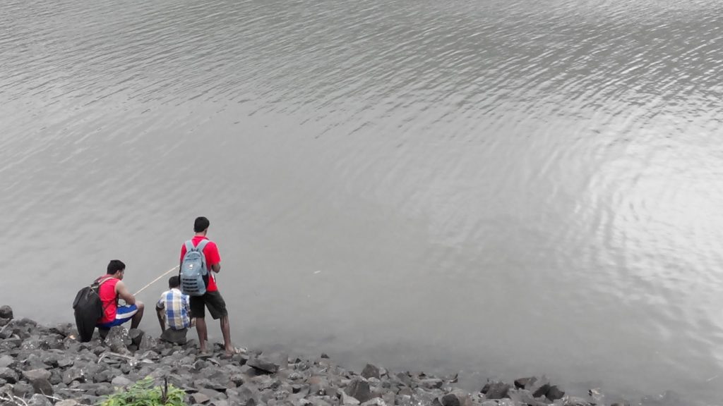 Fishing at Kelva Dam