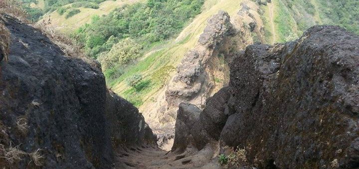 Harihar fort steps
