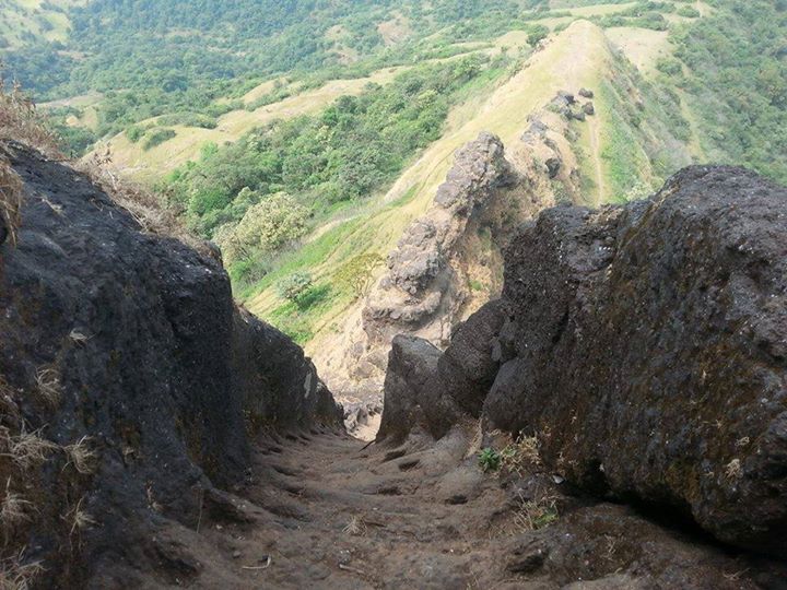 Harihar fort steps