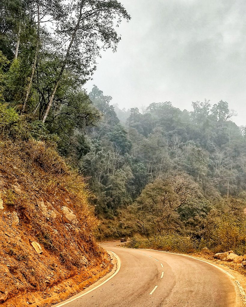 Road to Punakha
