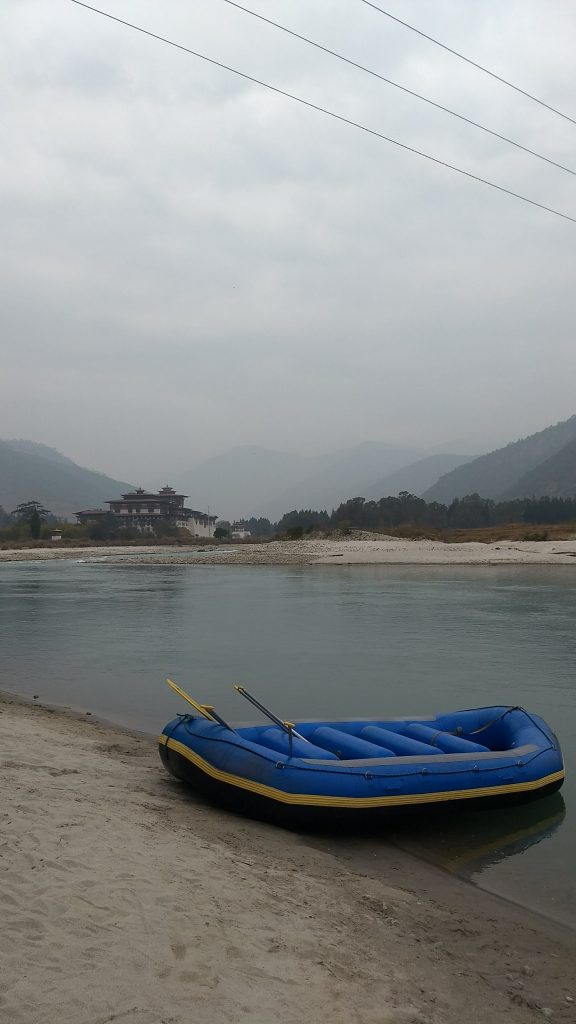 Rafting in Punakha