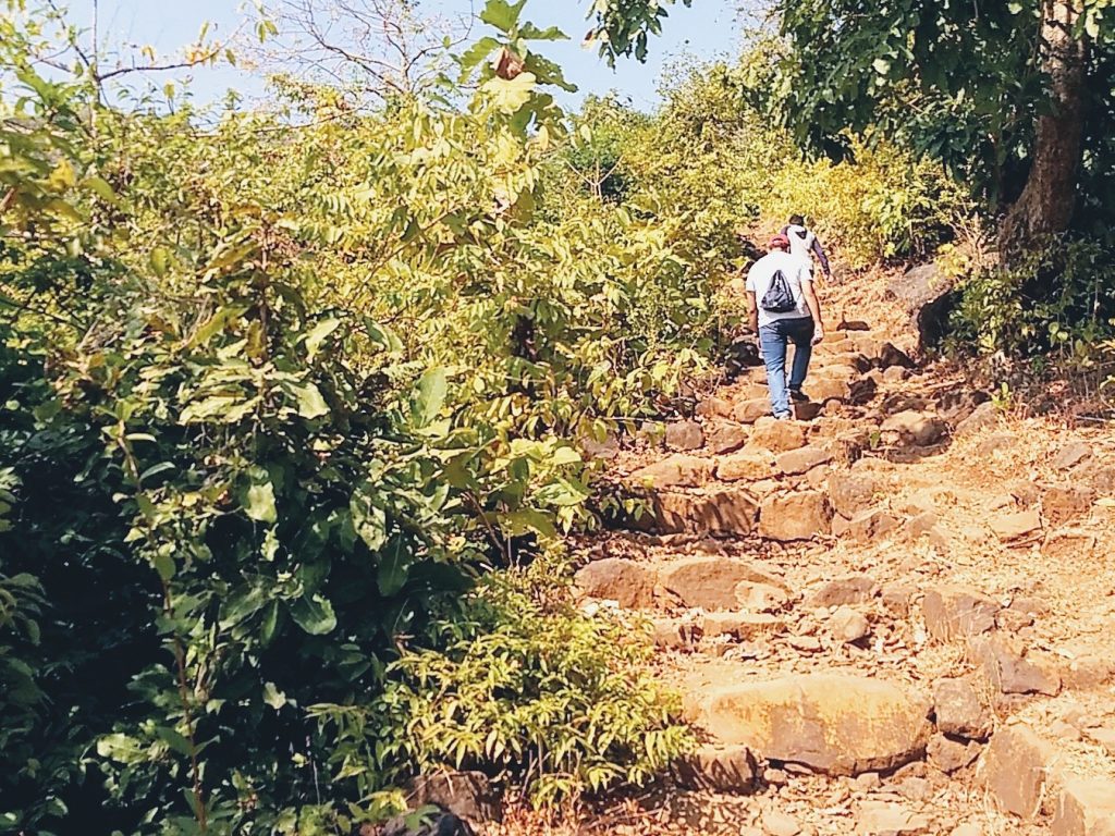 Climb to Tandulwadi Fort