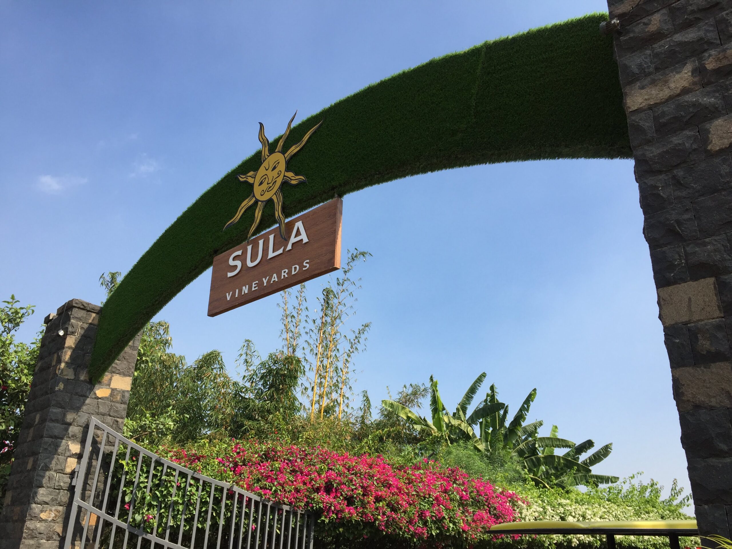 Sula Vineyards Entrance