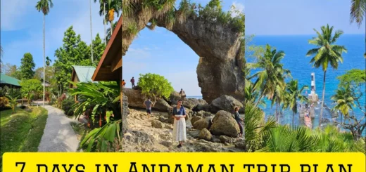 7-day Andaman itinerary