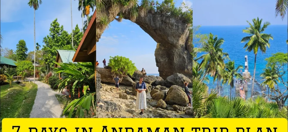 7-day Andaman itinerary